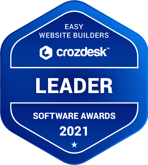 Leader Crozdesk 2021 easy website builders Clickfunnels Badge Miglior Software - Leader Crozdesk 2021 easy website builders