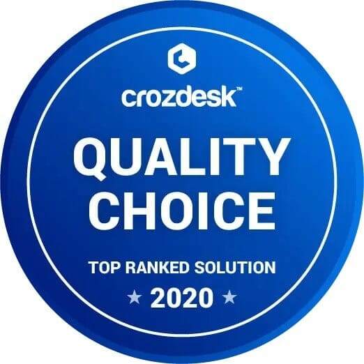 Scelta di qualità Crozdesk 2020 Soluzione Top Clickfunnels Badge Miglior Software - Scelta di qualità Crozdesk 2020 Soluzione Top