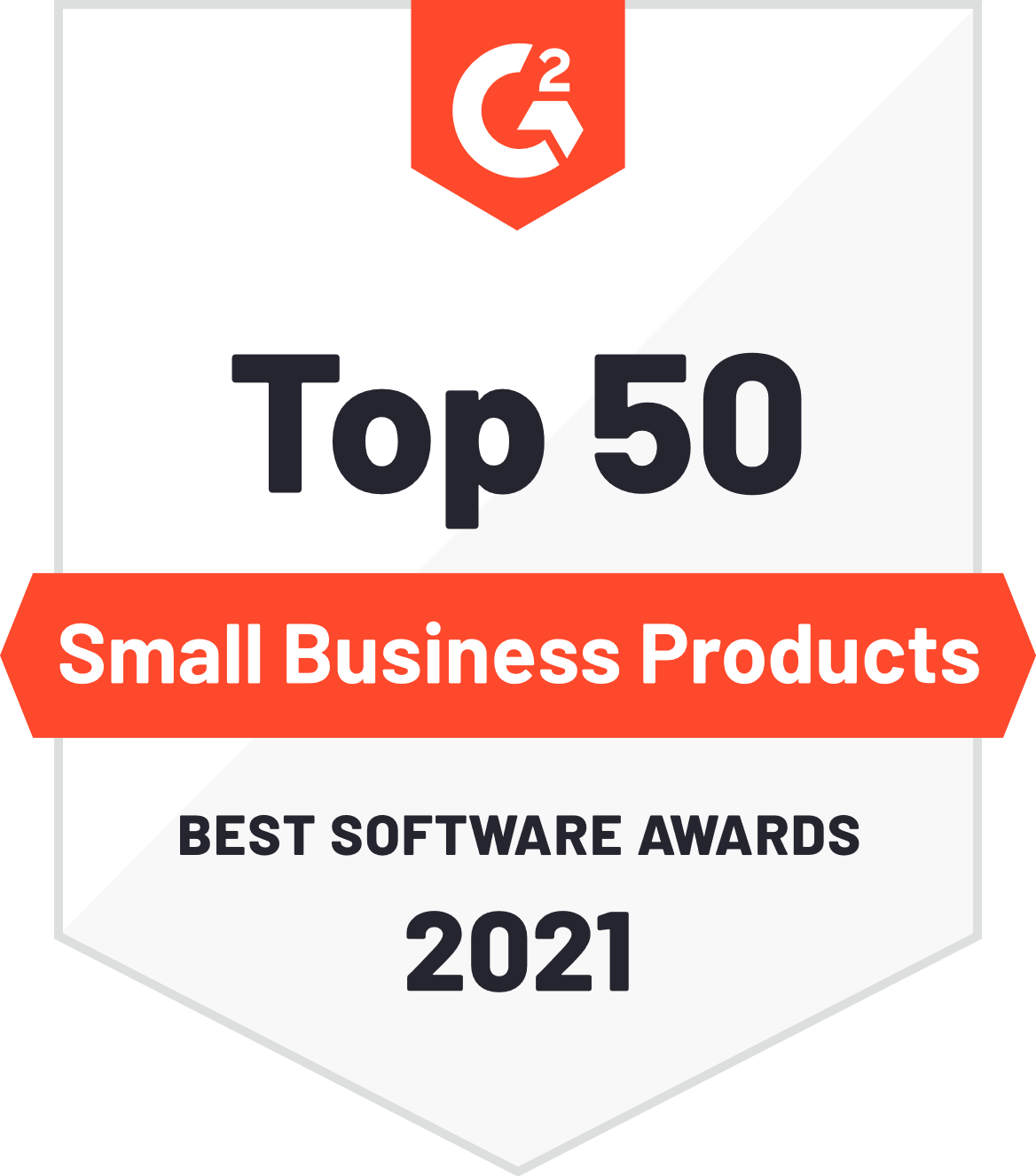 top50-1 Clickfunnels Badge Miglior Software - G2 Top 50 2021