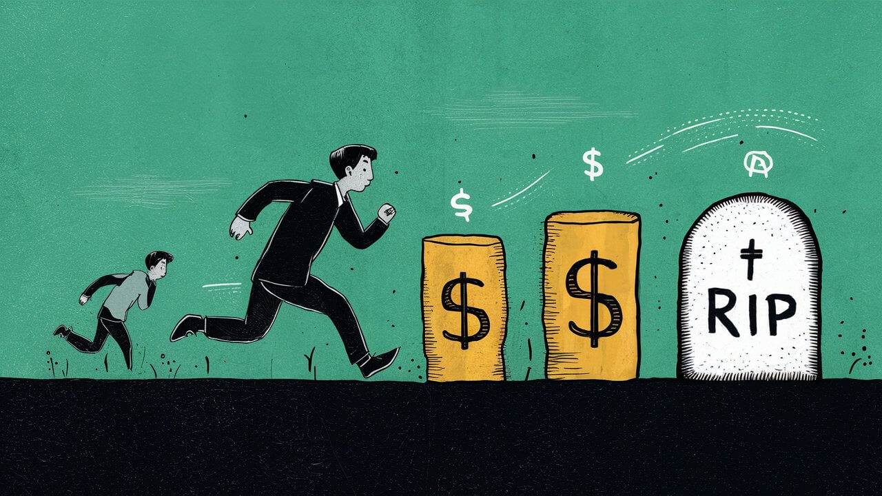 come raggiungere la libertà finanziaria senza correre dietro al denaro fino alla morte