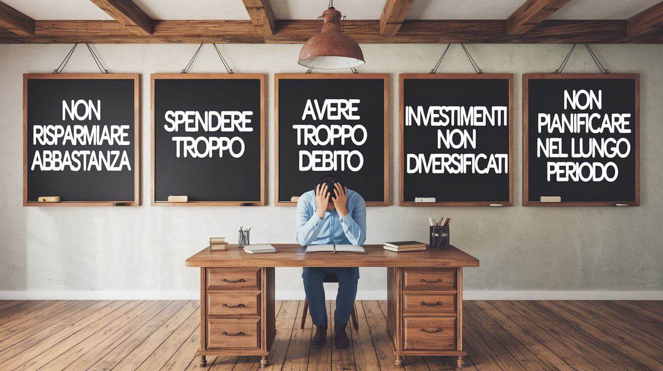 copertina 5 errori finanziari