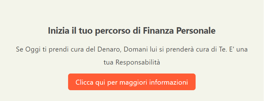 banner corso di finanza personale