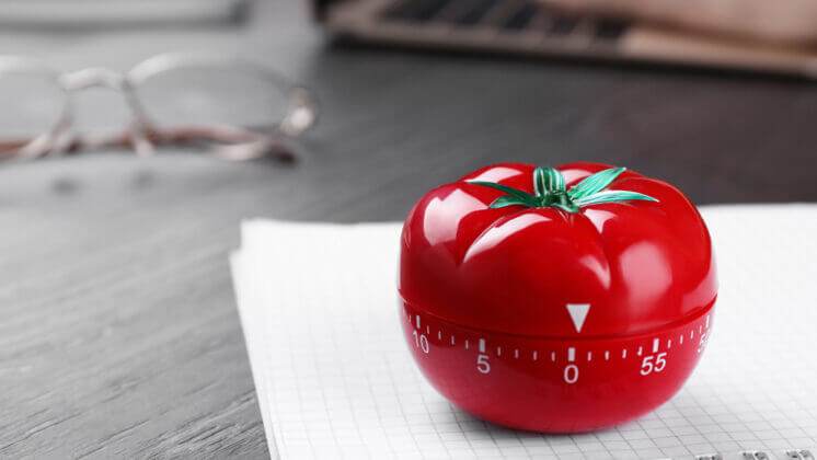 abitudini del successo, combattere la procrastinità con il pomodoro timer