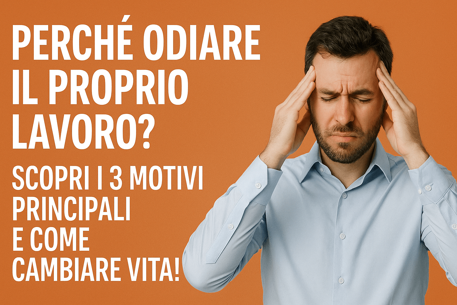 copertina perche odiare il proprio lavoro