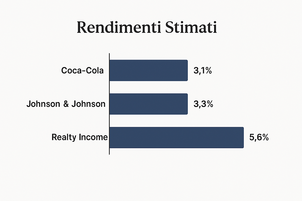 rendimenti stimati aziende
