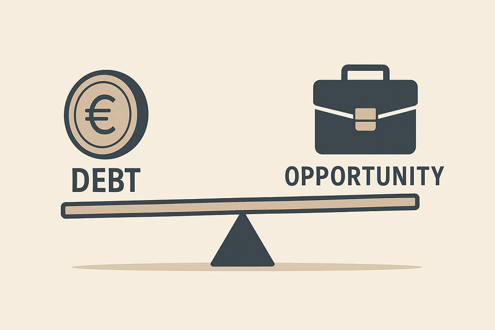 10 regole del denaro - regola 2 - il debito è uno strumento, non una condanna