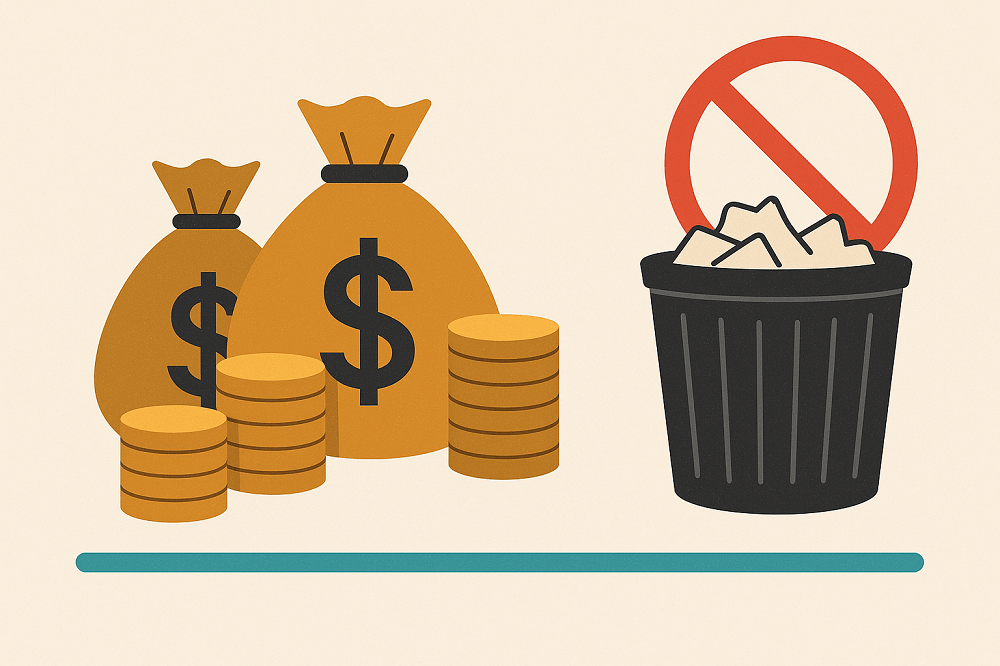 10 regole del denaro - regola 3 - la liquidità è spazzatura