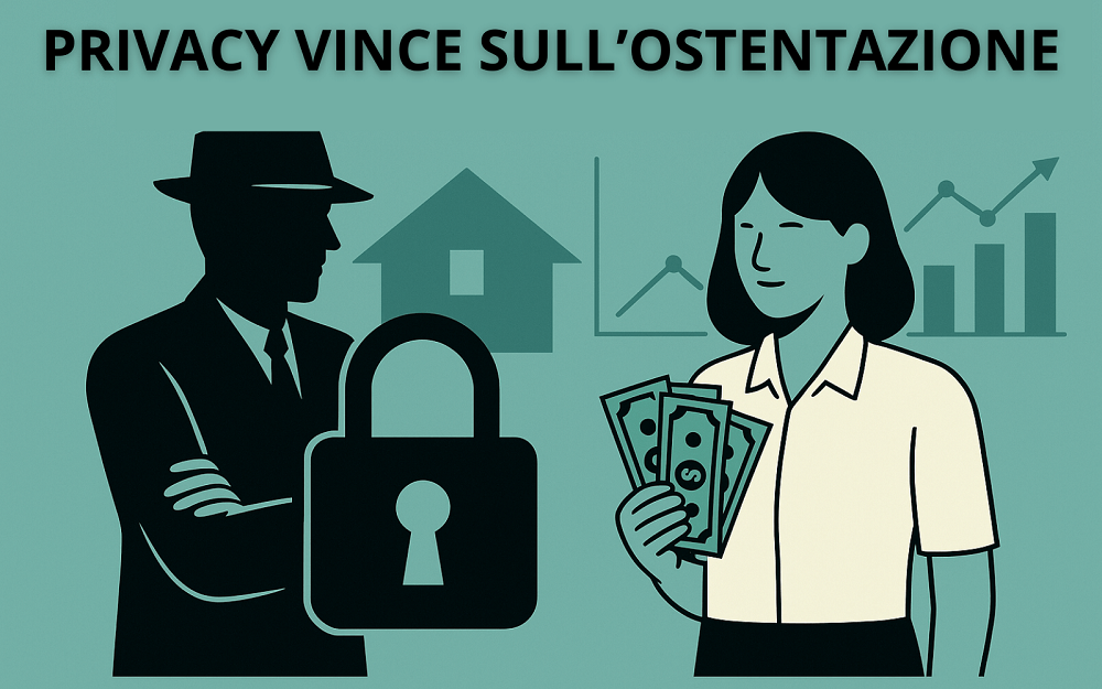 10 regole del denaro - regola 4 - laprivacy vale più dell'ostentazione