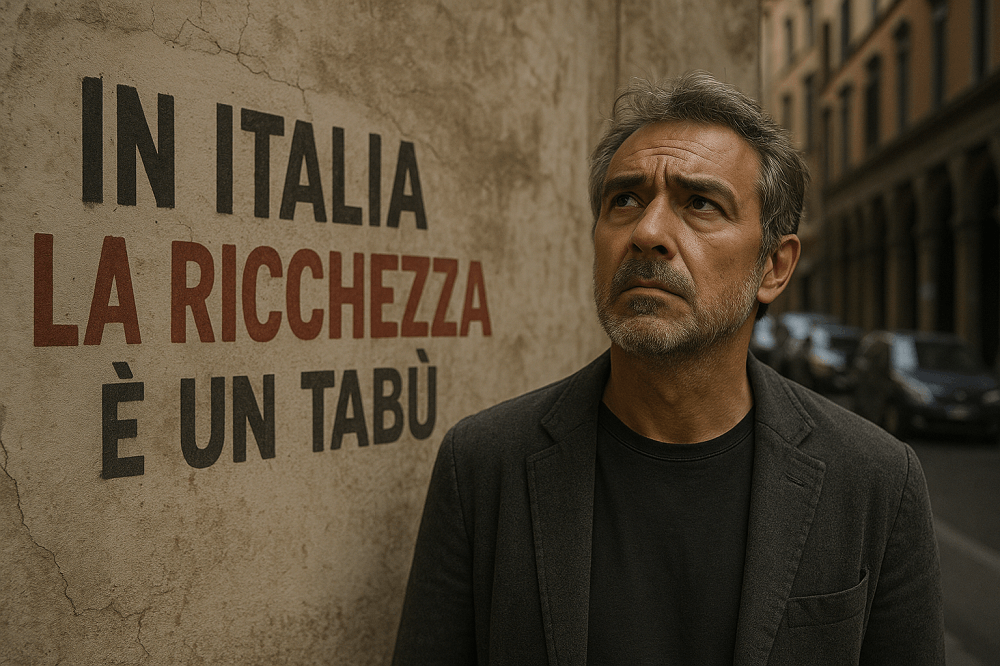 10 regole del denaro - regola 9 - in Italia la ricchezza è un tabù