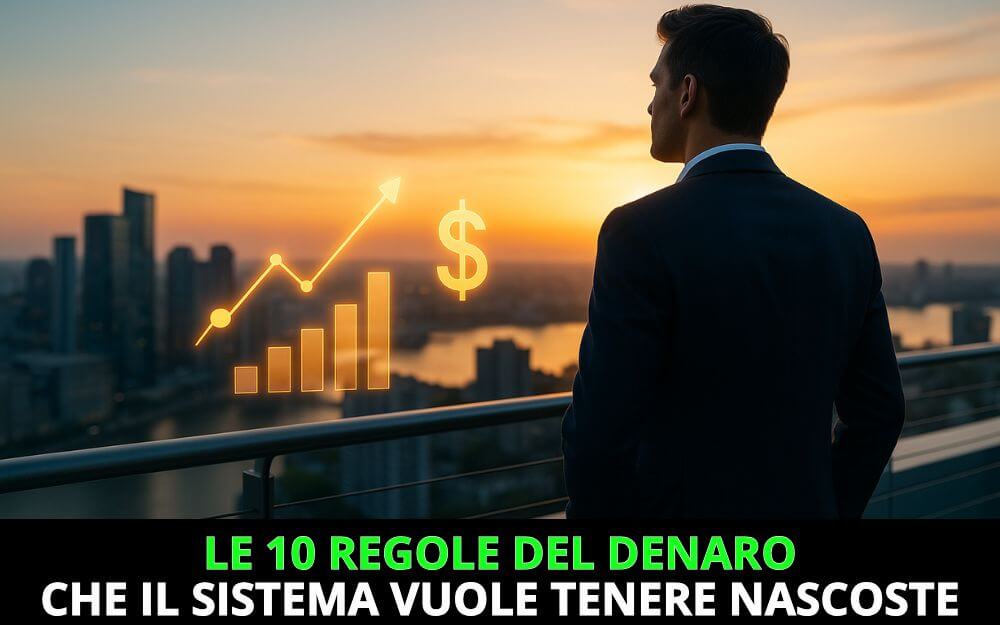 Le 10 Regole del Denaro Che il Sistema Vuole Tenere Nascoste (e che i ricchi usano quotidianamente) - copertina