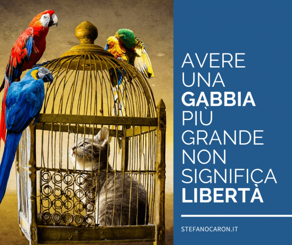 rendite automatiche, gabbia, libertà